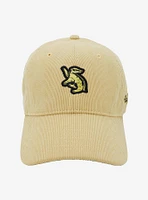 Harry Potter Hufflepuff Badger Corduroy Ball Cap — BoxLunch Exclusive