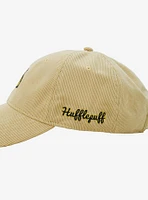 Harry Potter Hufflepuff Badger Corduroy Ball Cap — BoxLunch Exclusive