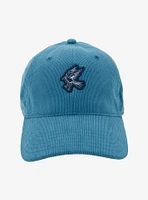 Harry Potter Ravenclaw Raven Corduroy Ball Cap — BoxLunch Exclusive