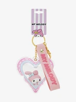 Sanrio My Melody Pillow Pouch Wristlet Keychain