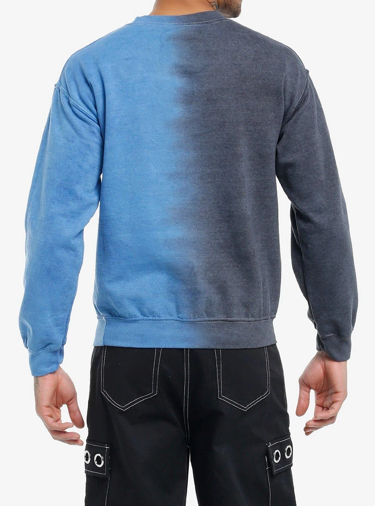 Adventure Time The Ice King Split Dye Sweatshirt