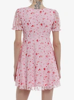 Sweet Society Strawberry Lace Empire Dress