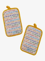 Crayola Bright Colors Potholder Set