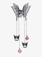 Sanrio Kuromi Butterfly Dangling Claw Clip