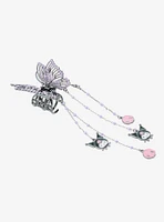 Sanrio Kuromi Butterfly Dangling Claw Clip