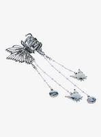 Sanrio Kuromi Butterfly Dangling Claw Clip