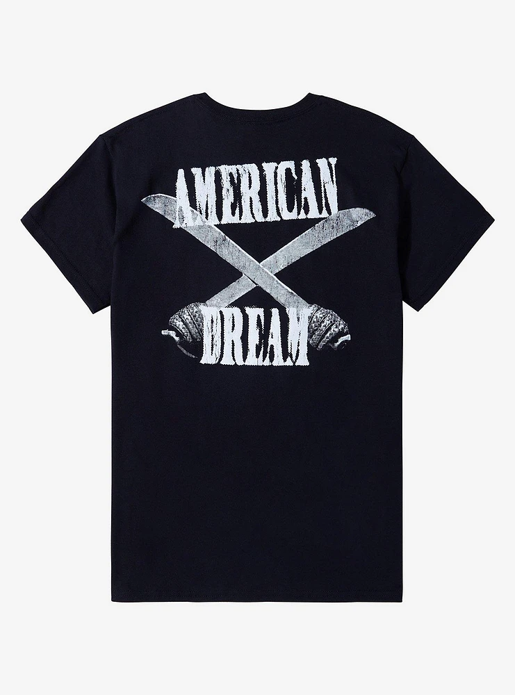 21 Savage American Dream Swords Two-Sided T-Shirt