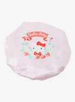 Sanrio Hello Kitty and Friends Floral Allover Print Reversible Satin Bonnet