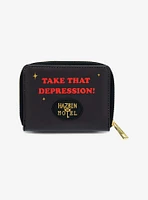 Hazbin Hotel Lucifer Duck Mini Zip Wallet