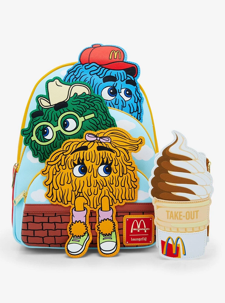 Loungefly McDonald's Fry Kids Mini Backpack