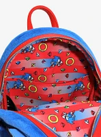 Loungefly Sonic The Hedgehog Ring Figural Mini Backpack