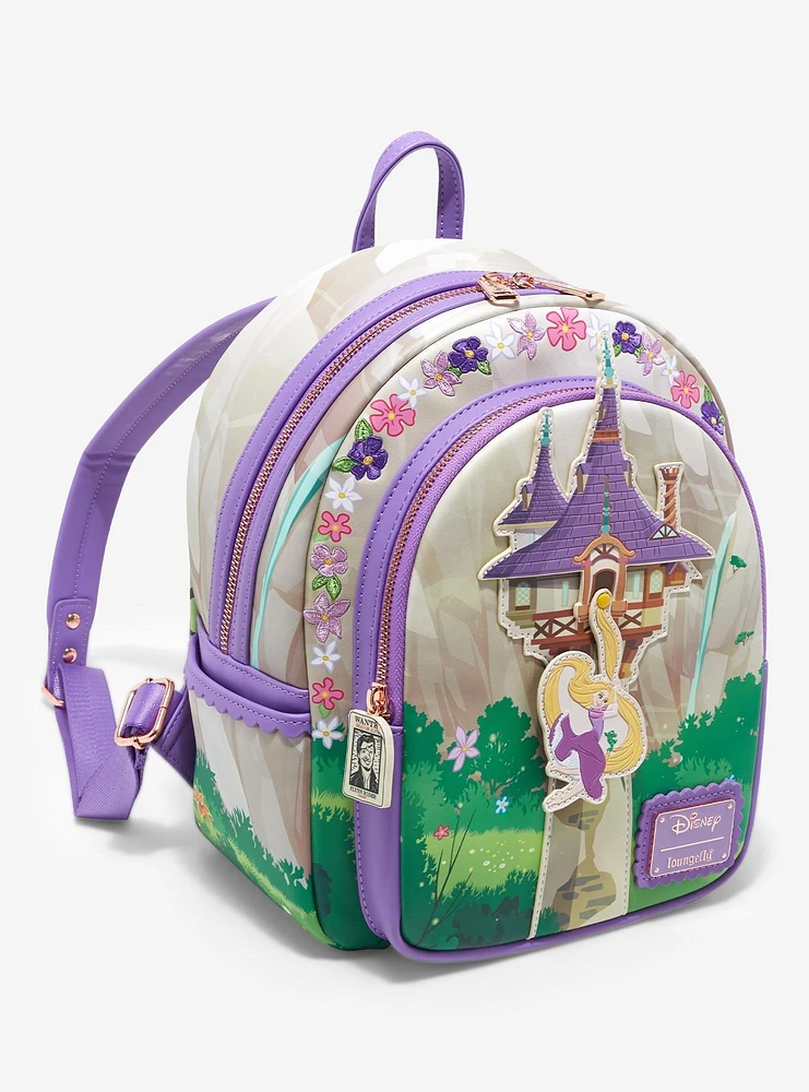 Loungefly Disney Tangled Rapunzel Swinging Mini Backpack