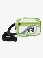 Charli XCX Brat Clear Fanny Pack