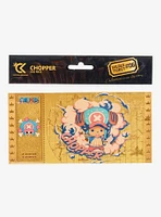 Cartoon Kingdom One Piece Chopper Collectible Golden Ticket