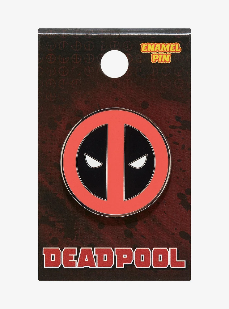 Marvel Deadpool Logo Enamel Pin