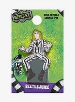 Beetlejuice Tombstone Enamel Pin