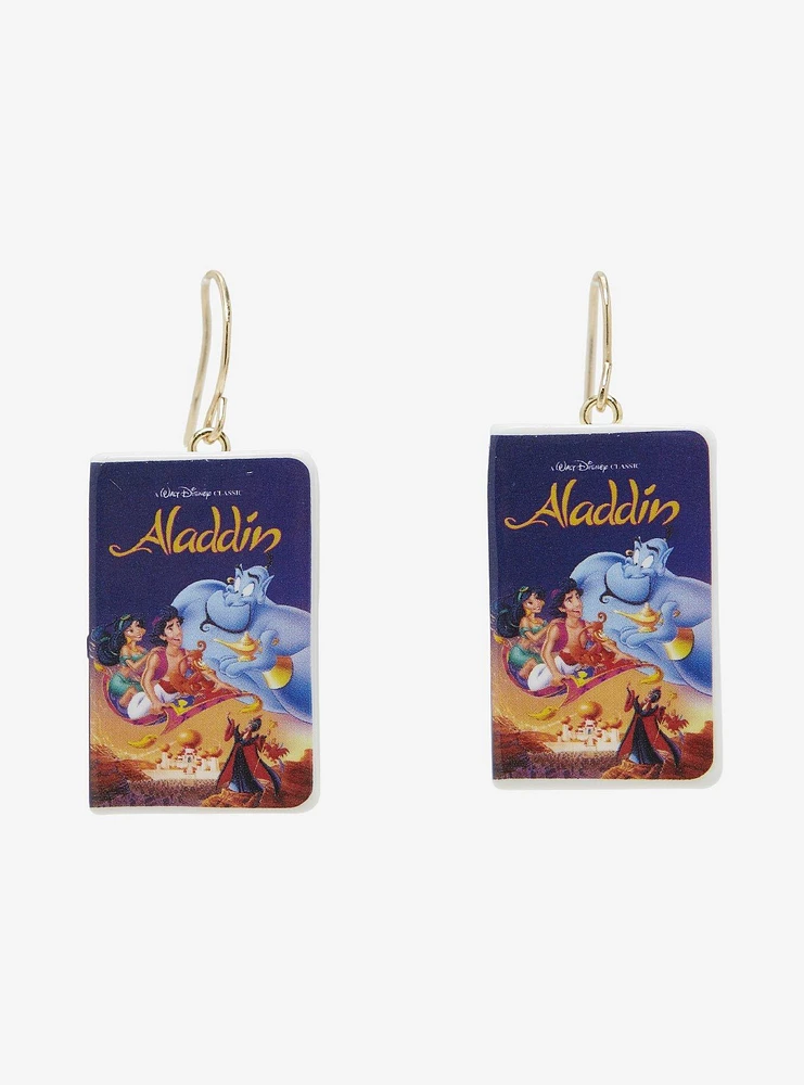 Disney Aladdin VHS Drop Earrings