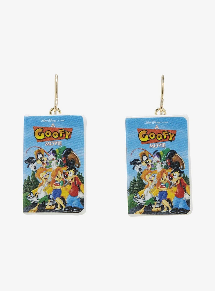 Disney A Goofy Movie VHS Drop Earrings