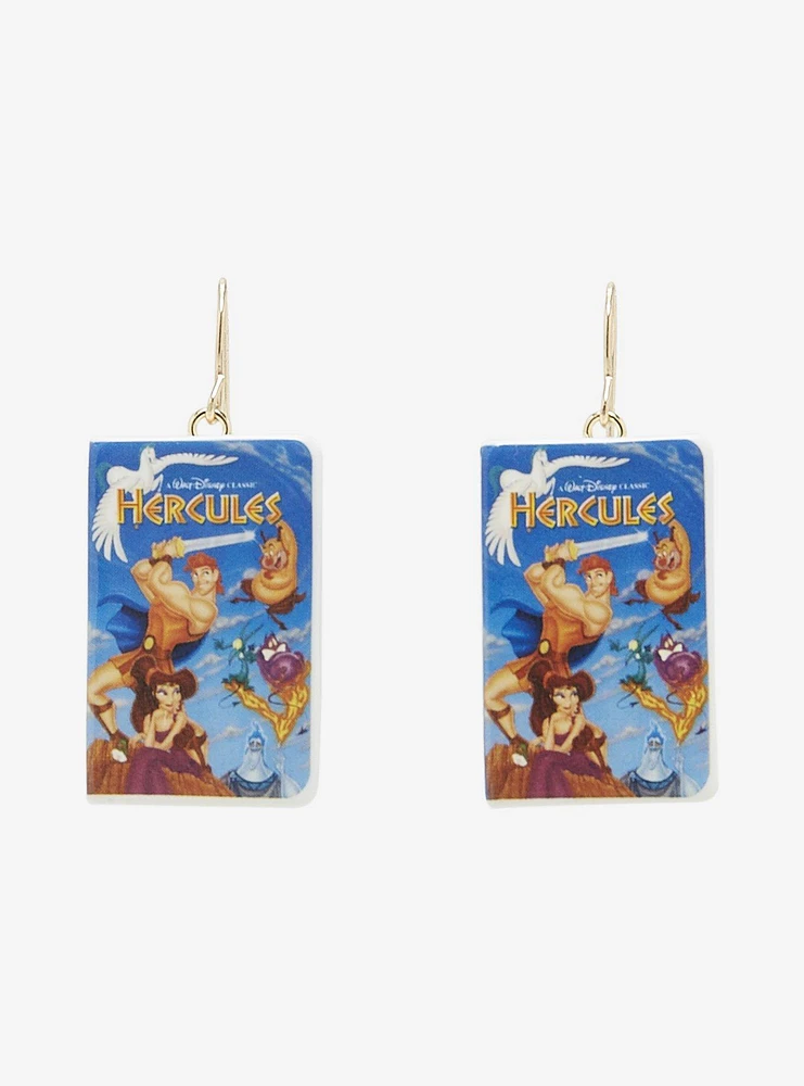 Disney Hercules VHS Drop Earrings