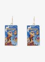 Disney Hercules VHS Drop Earrings