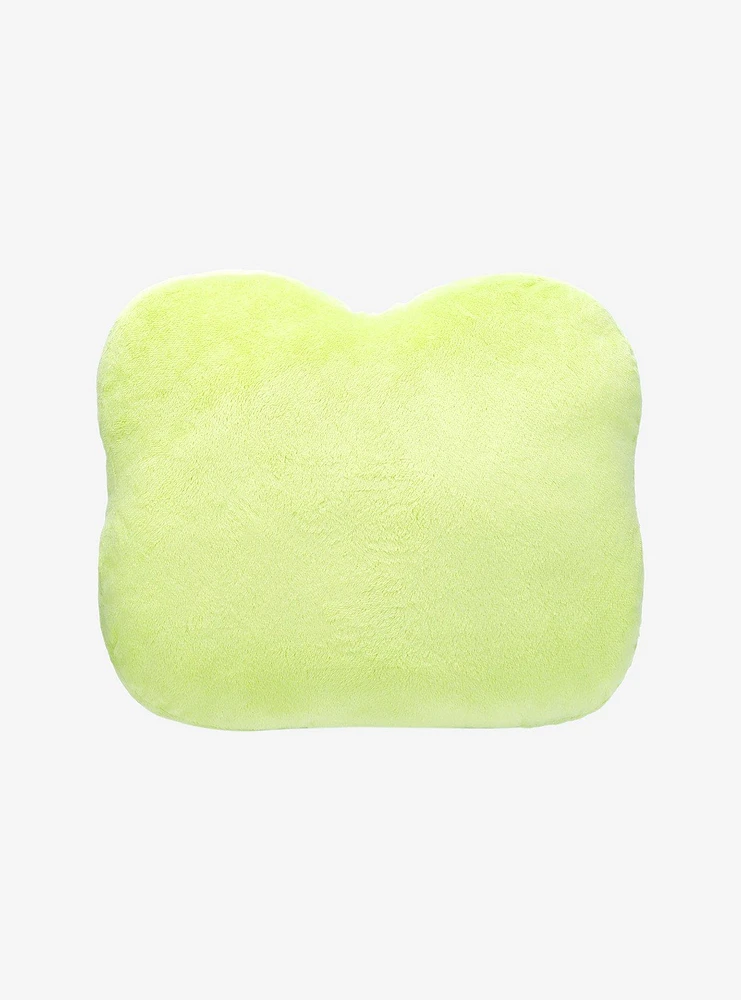 Keroppi Face Figural Pillow