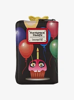 Loungefly Five Nights at Freddy's Chica Plush Small Zip Wallet