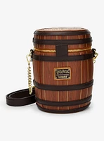 Loungefly Harry Potter Butterbeer Barrel Scented Figural Crossbody Bag