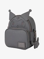 Loungefly Sanrio Kuromi Convertible Mini Backpack with Charm