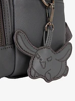 Loungefly Sanrio Kuromi Convertible Mini Backpack with Charm