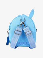 Loungefly Sanrio Pochacco Blue Convertible Mini Backpack with Charm