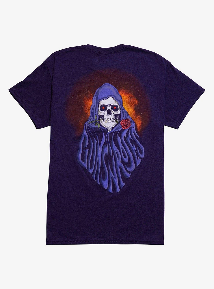 Guns N' Roses Grim Reaper Purple T-Shirt