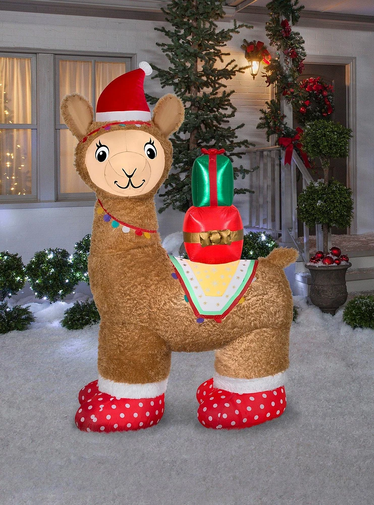 Luxe Alpaca Christmas Airblown