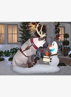 Disney Frozen Olaf and Sven Scene Airblown