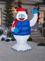 Rudolph the Red-Nosed Reindeer Bumble Blue Vest Airblown