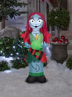 Disney Nightmare Before Christmas Sally in Holiday Outfit Airblown