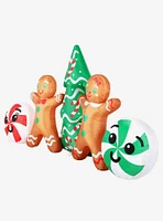 Gingerbread Couple Scene Airflowz Inflatable