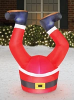 Santa Legs 3.5ft Inflatable