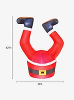 Santa Legs 3.5ft Inflatable