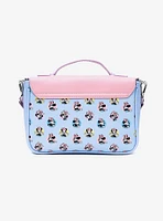 Disney Minnie Mouse Winking Pose Polka Dot Crossbody Bag