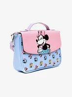 Disney Minnie Mouse Winking Pose Polka Dot Crossbody Bag