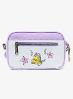 Disney The Little Mermaid Ariel and Flounder Poses Crossbody Bag