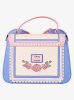 Loungefly Disney Minnie Mouse Floral and Lace Crossbody Bag