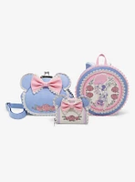 Loungefly Disney Minnie Mouse Floral Lace Ears Crossbody Bag