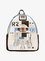 Loungefly Star Wars R2-D2 Light-Up Mini Backpack