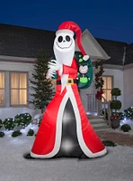 Disney Nightmare Before Christmas Jack as Sandy Claws Giant Airblown