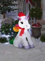 Rainbow Unicorn Christmas Airblown