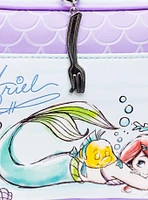 Disney The Little Mermaid Ariel and Flounder Poses Crossbody Bag