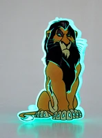 Disney The Lion King Scar Glow-in-the-Dark Figural Claw Clip