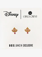 Girls Crew Disney Sleeping Beauty Aurora's Crown Earrings — BoxLunch Exclusive