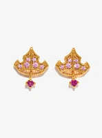 Girls Crew Disney Sleeping Beauty Aurora's Crown Earrings — BoxLunch Exclusive